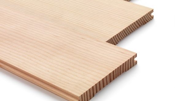 5 1/8" CVG Douglas fir flooring